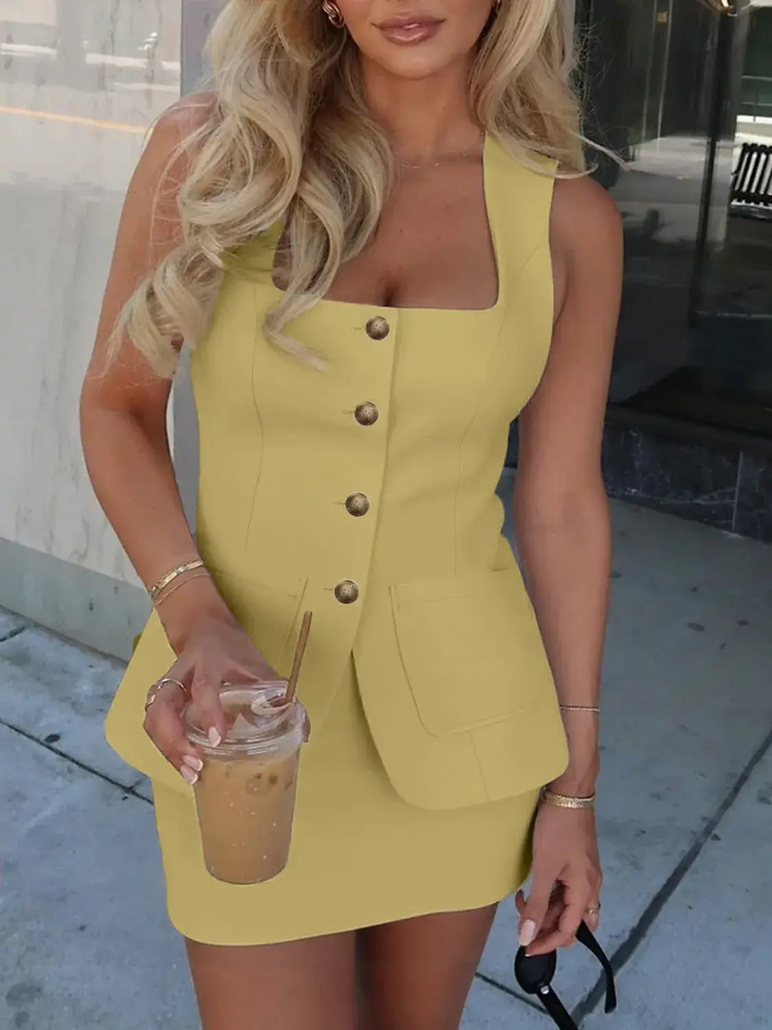 Tank and Skirt Set for Modern Women