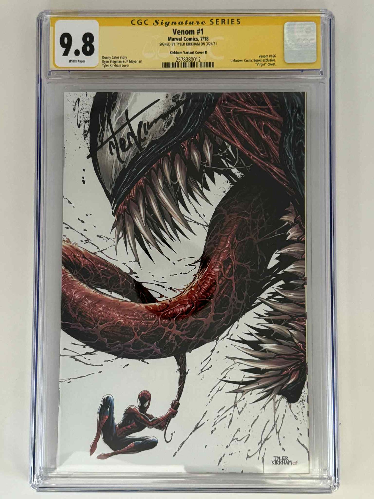 Venom #1 CGC 9.8 Yellow Label
