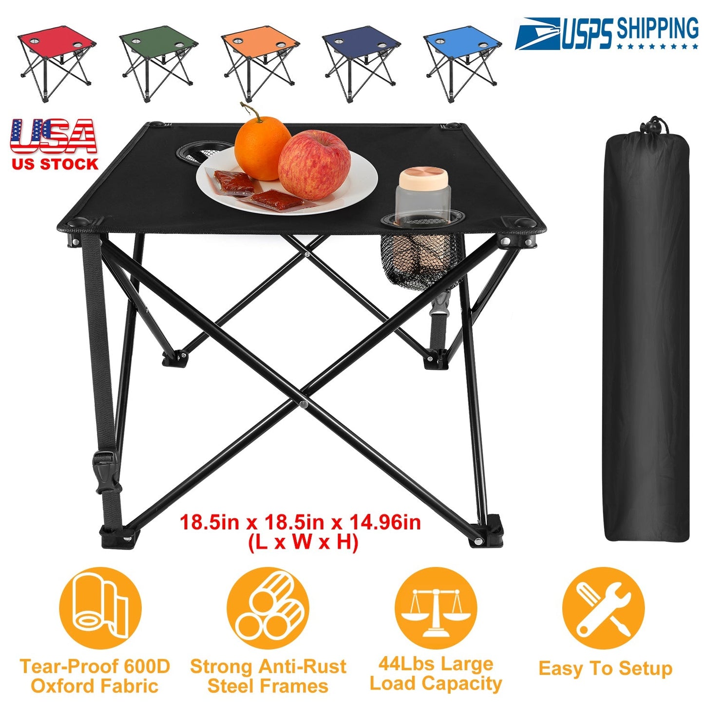 1Pc Foldable Camping Table Portable