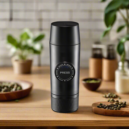 Mini Espresso Coffee Maker Portable Rechargeable  Mech