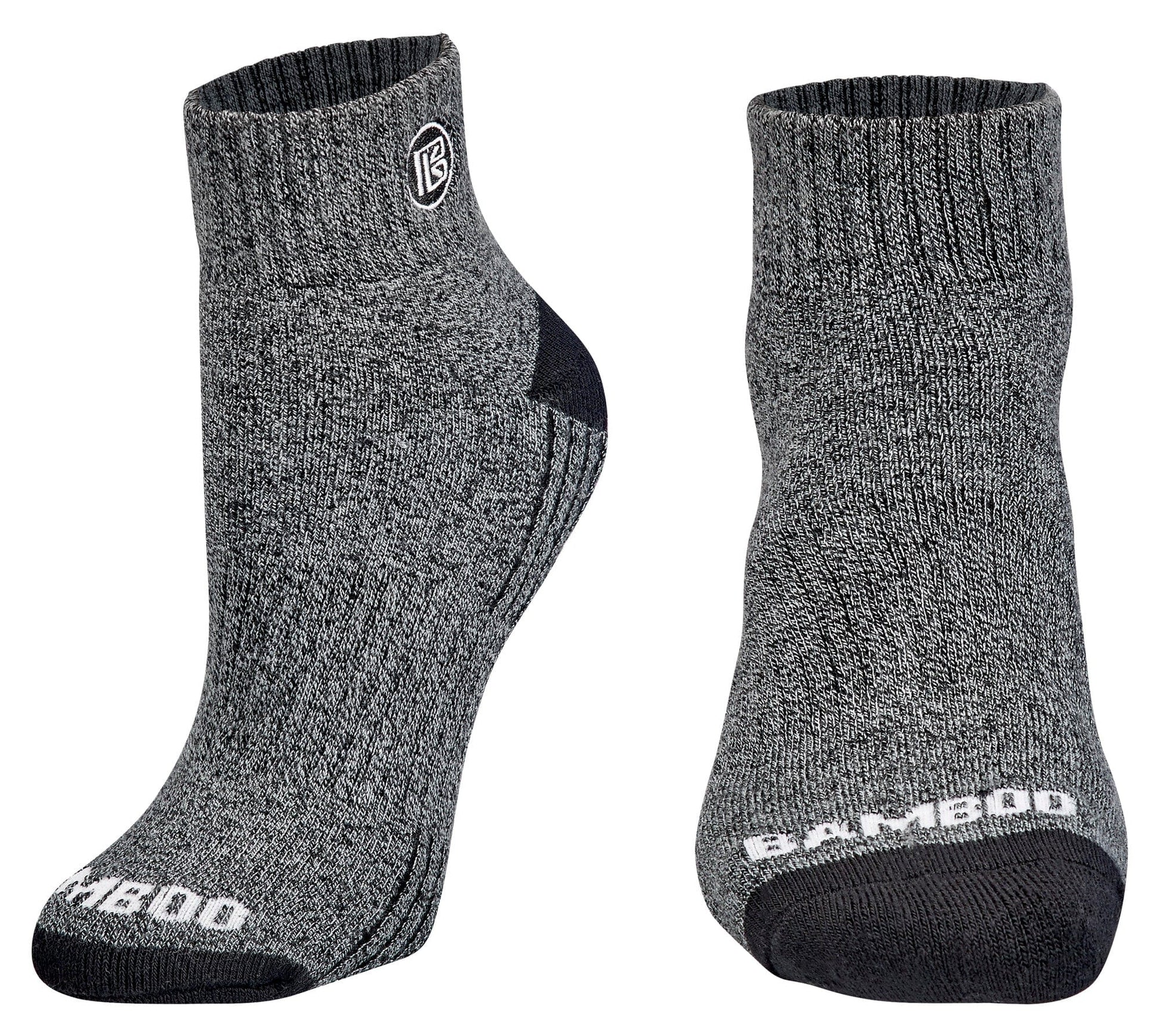 Premium Bamboo Rayon Quarter High Crew Socks