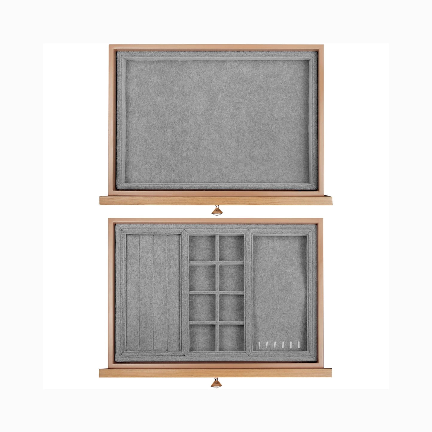 White Fireproof Jewelry Safe