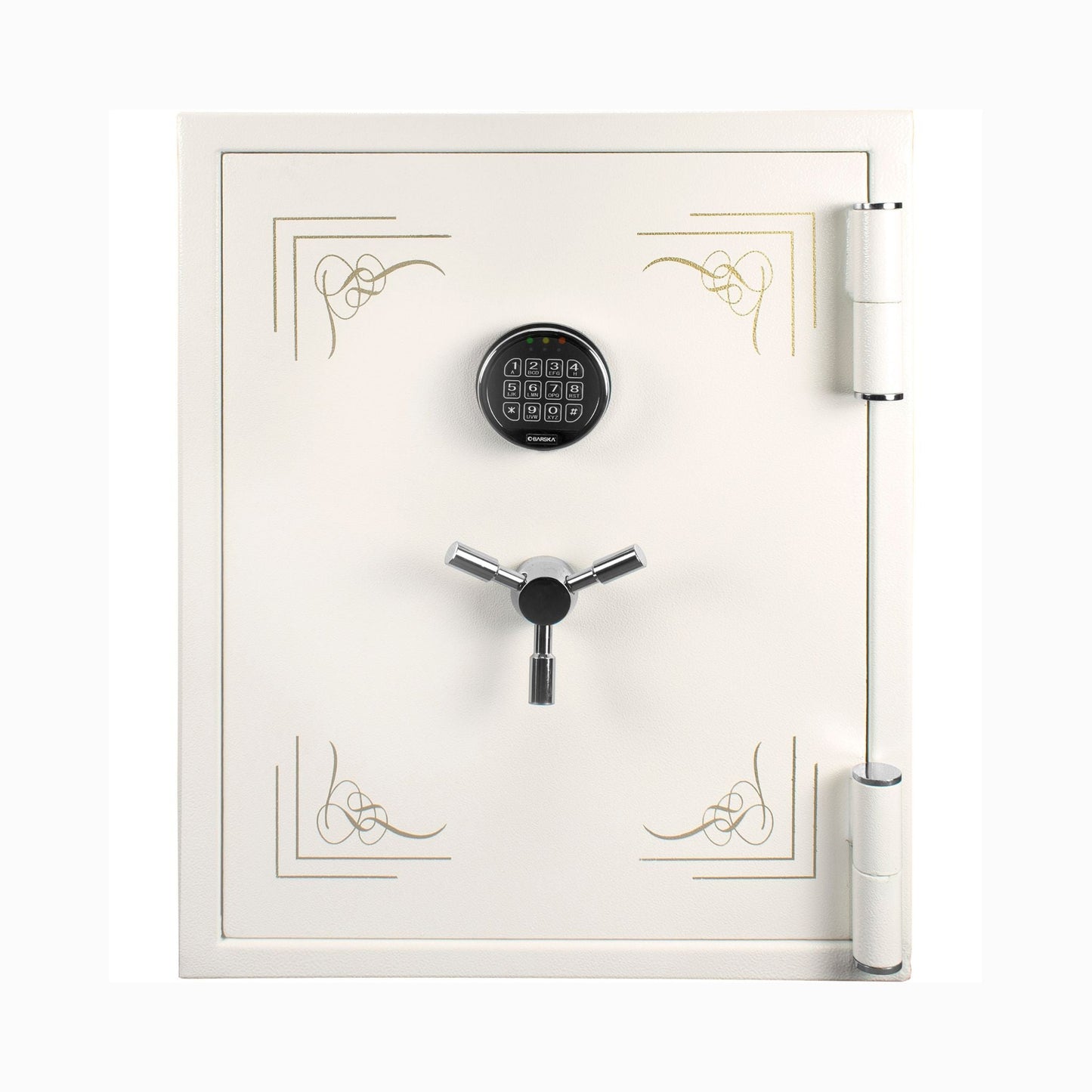 White Fireproof Jewelry Safe