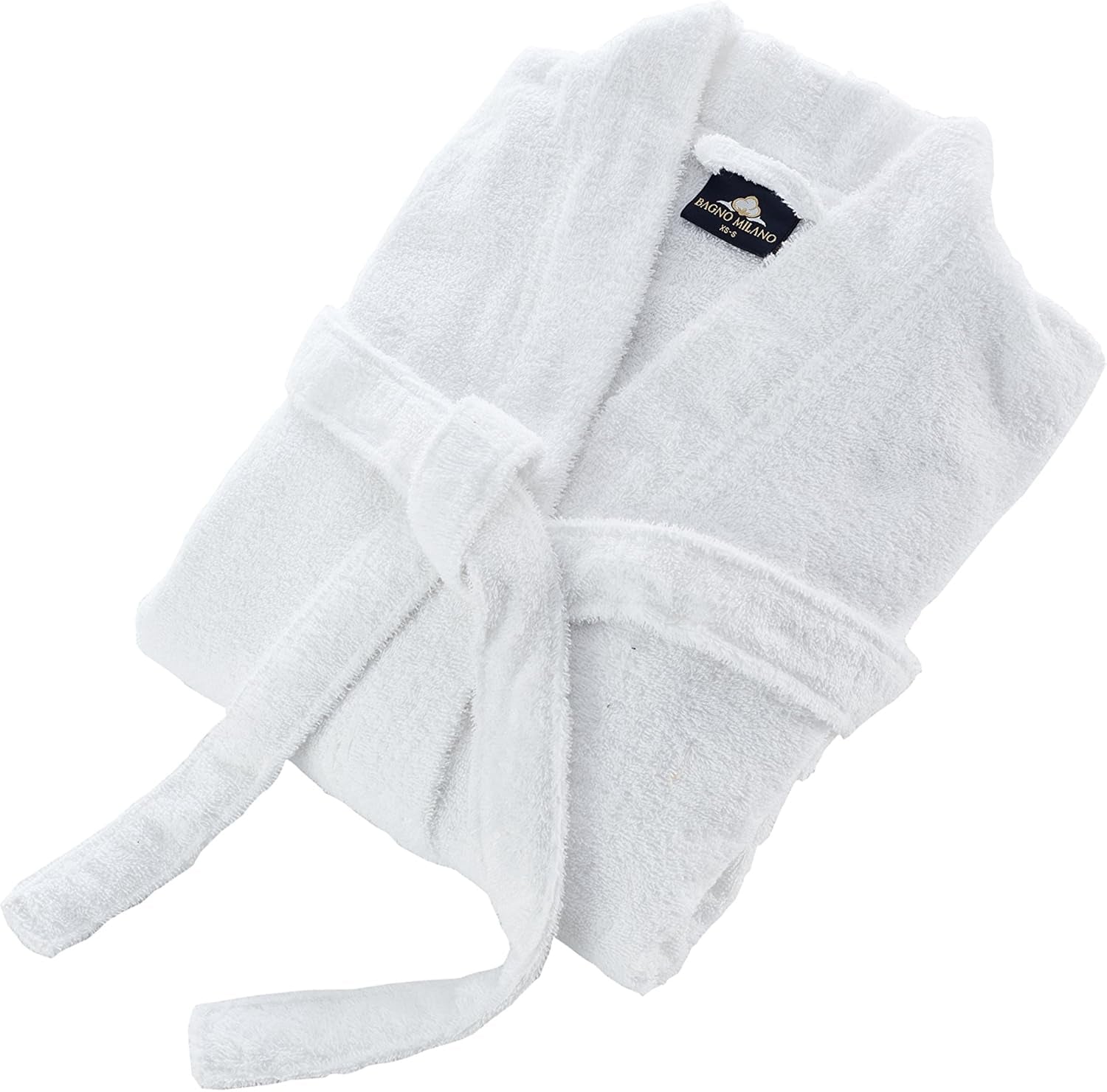 Bagno Milano Men’s 100% Organic Turkish Cotton Terry Bathrobe