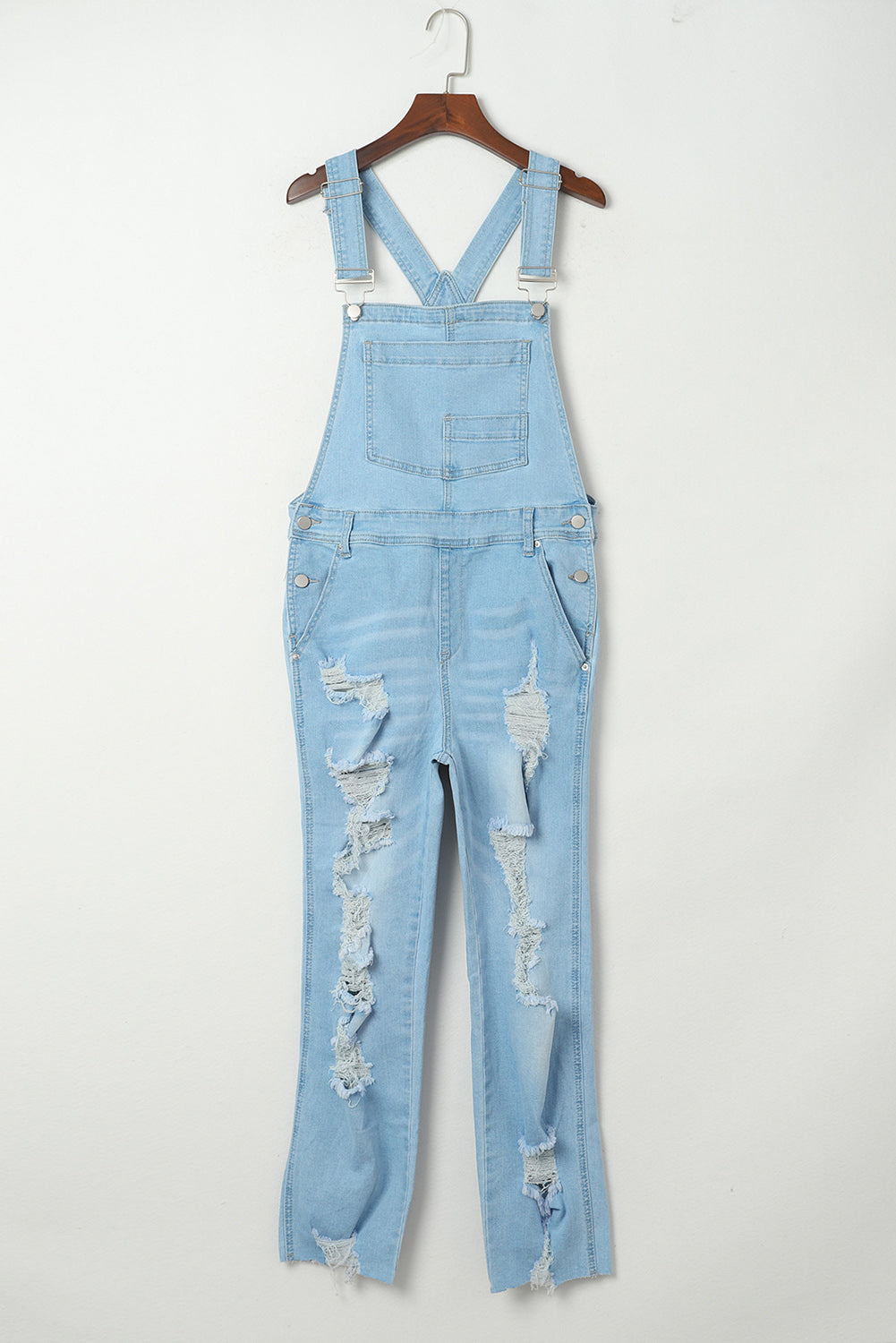 Distressed Overalls