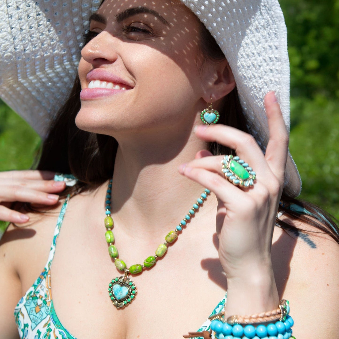 Golden Drop Earrings