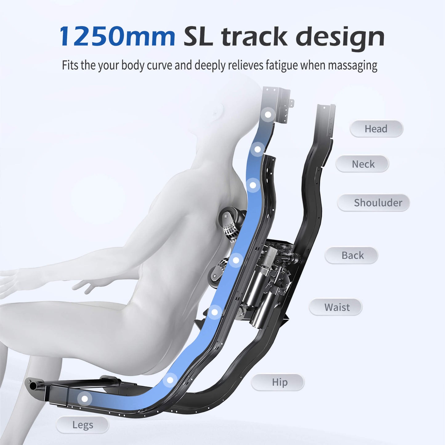 Premium Full Body Zero Gravity Massage Chair with Ai Voice