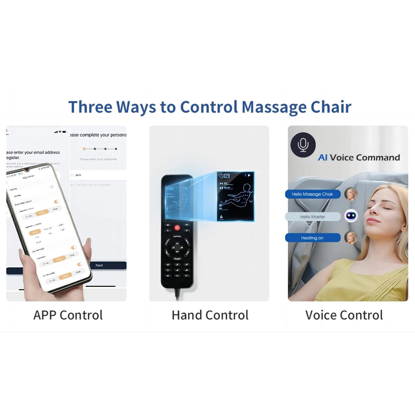 Premium Full Body Zero Gravity Massage Chair with Ai Voice