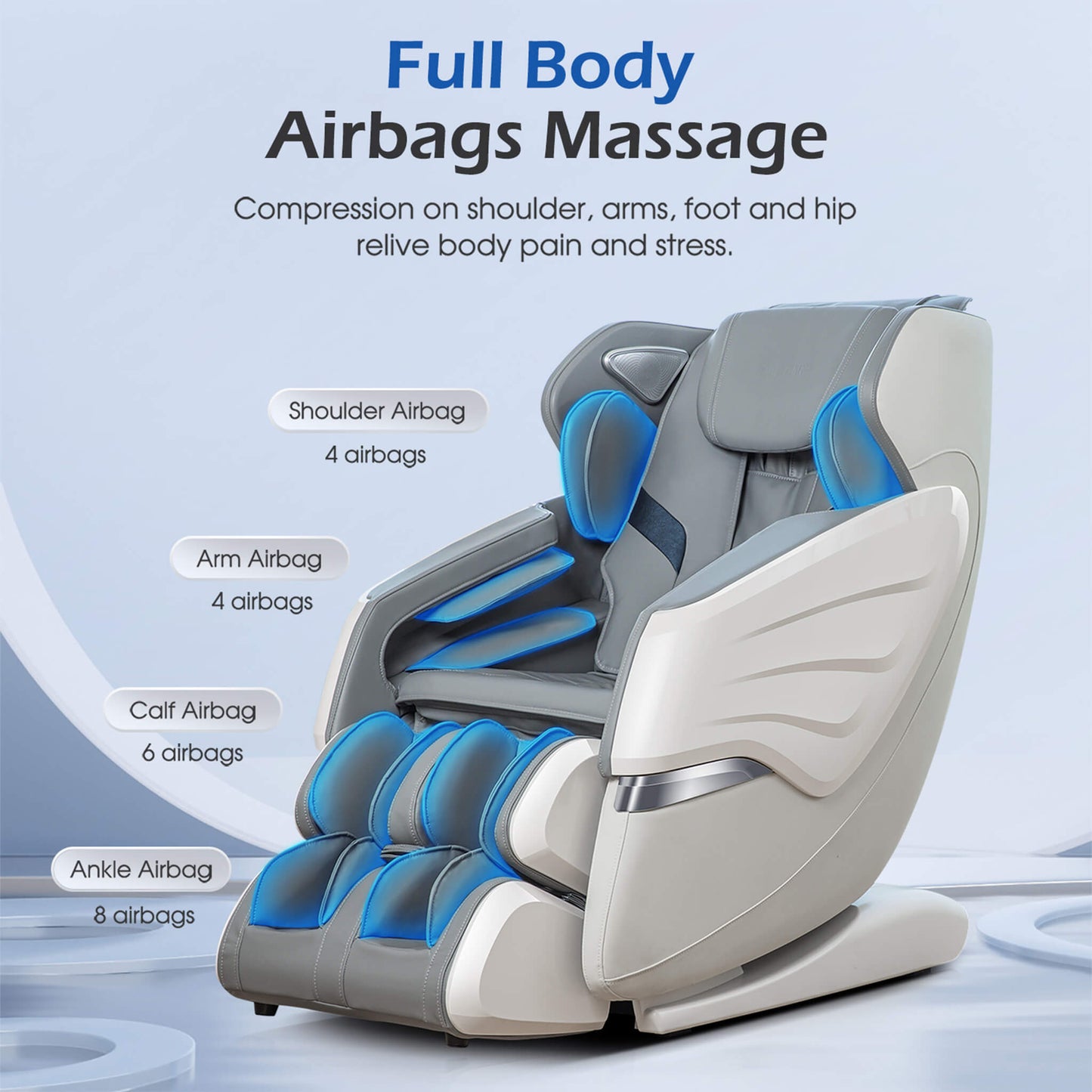 Premium Full Body Zero Gravity Massage Chair with Ai Voice