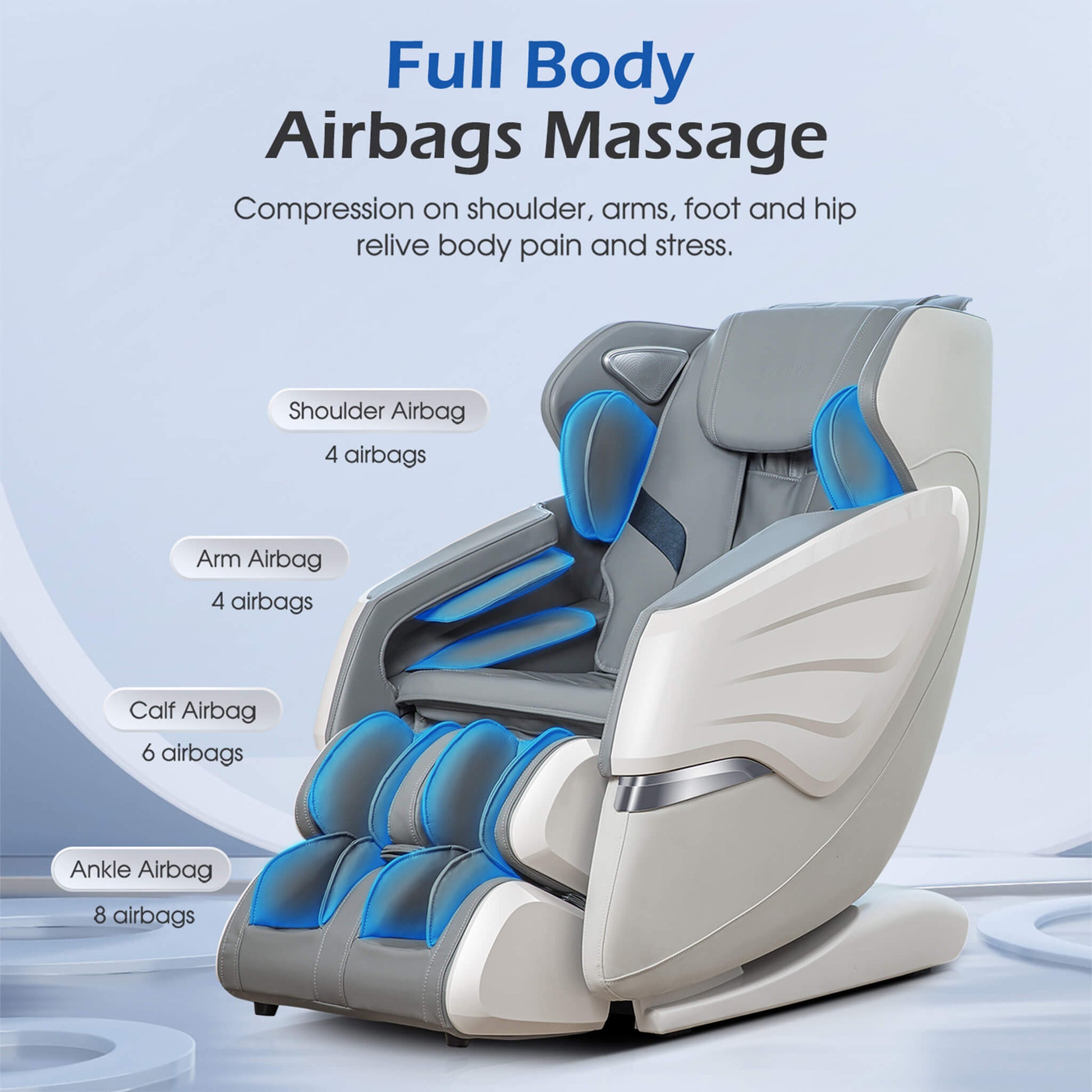 Premium Full Body Zero Gravity Massage Chair with Ai Voice