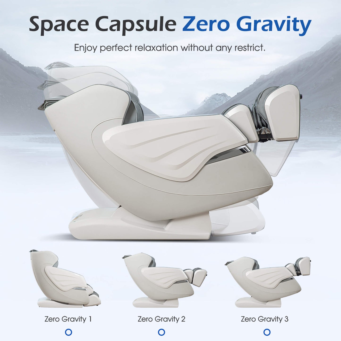 Premium Full Body Zero Gravity Massage Chair with Ai Voice