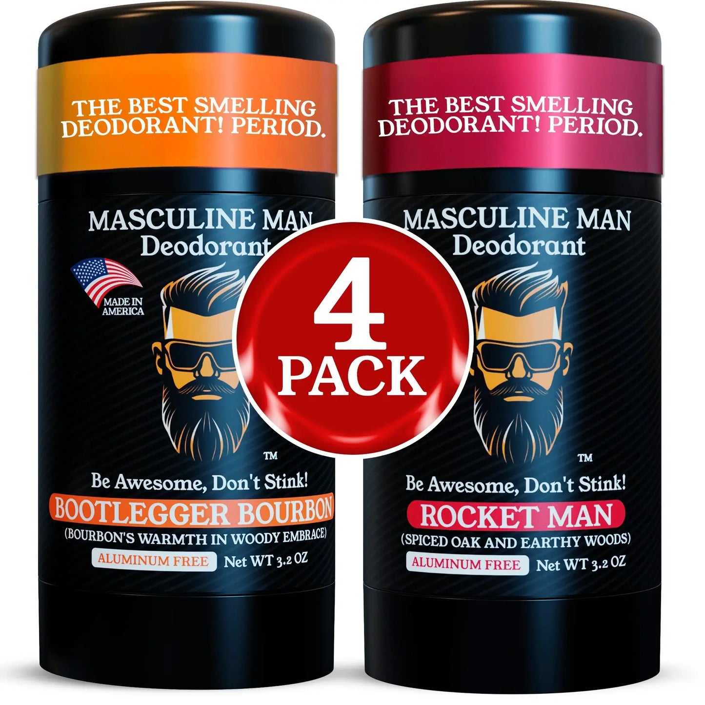 ALPHA SAVER PACK (4 DEODORANTS)