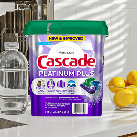 Cascade Platinum Plus Dishwasher Detergent Pods 82 Count