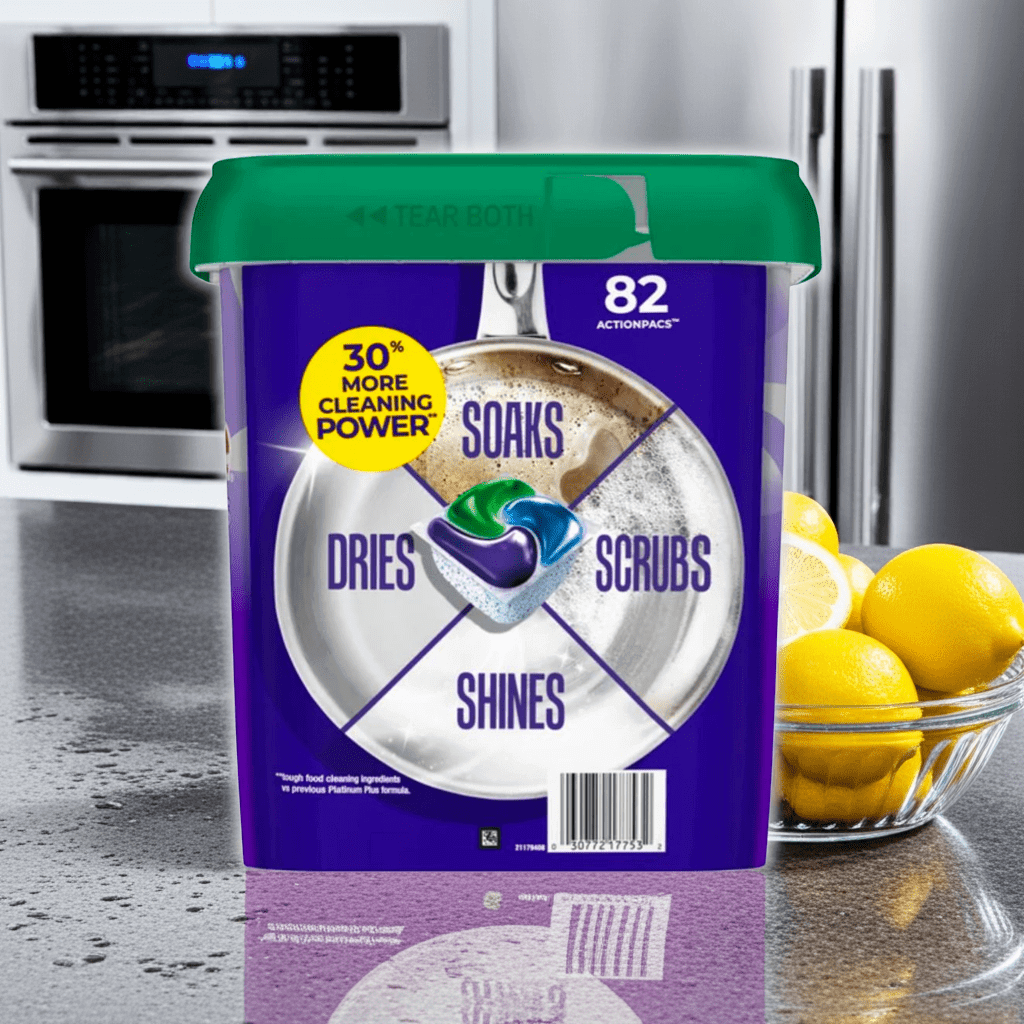 Cascade Platinum Plus Dishwasher Detergent Pods 82 Count