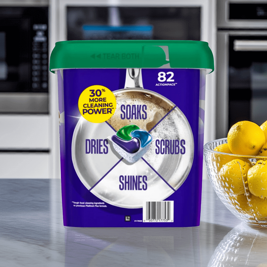 Cascade Platinum Plus Dishwasher Detergent Pods 82 Count