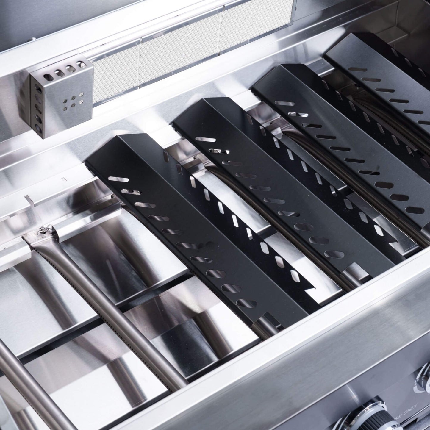 Black Stainless Steel 6-Burner Gas Grill