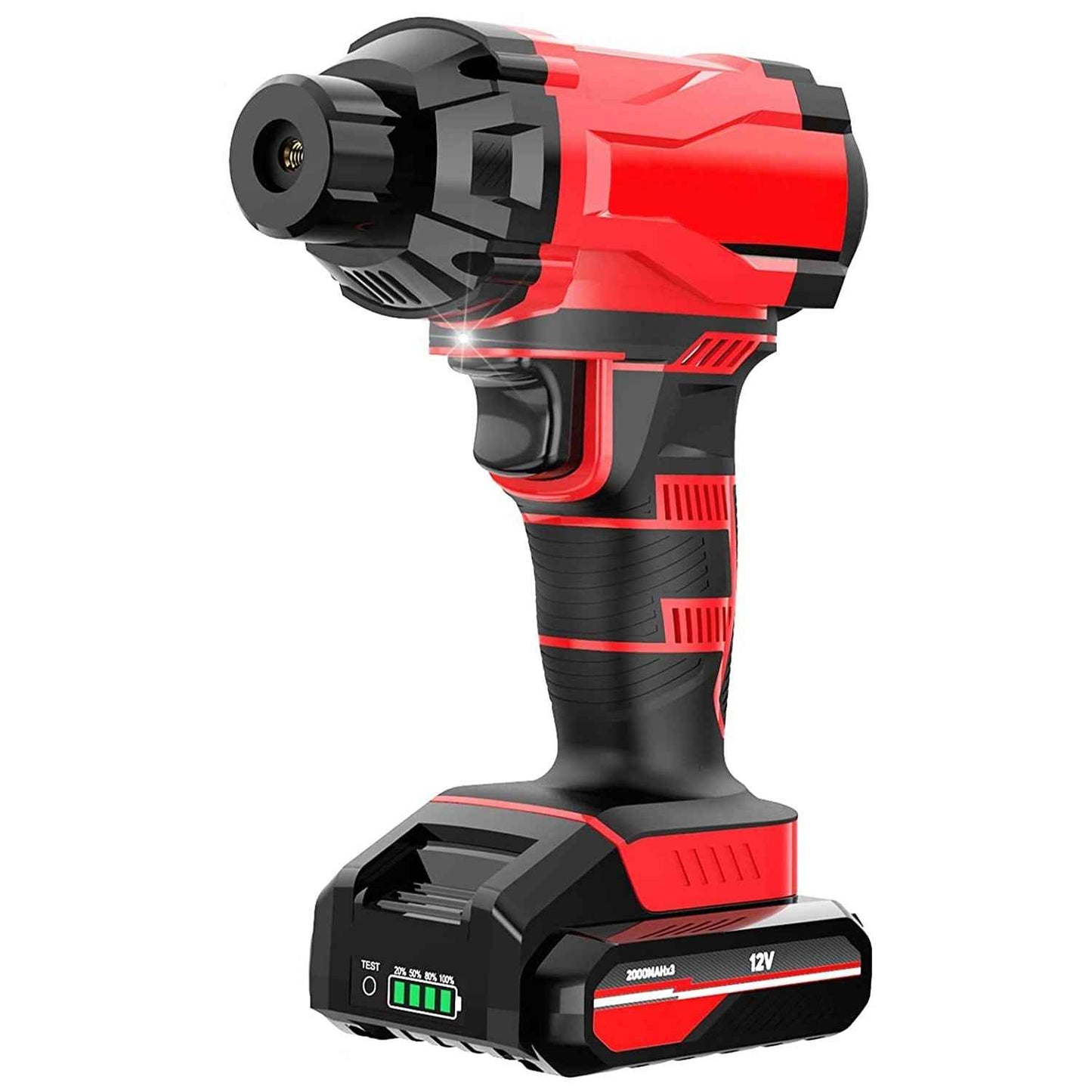Cordless Car Tire Pump Portable Inflator with LED Light