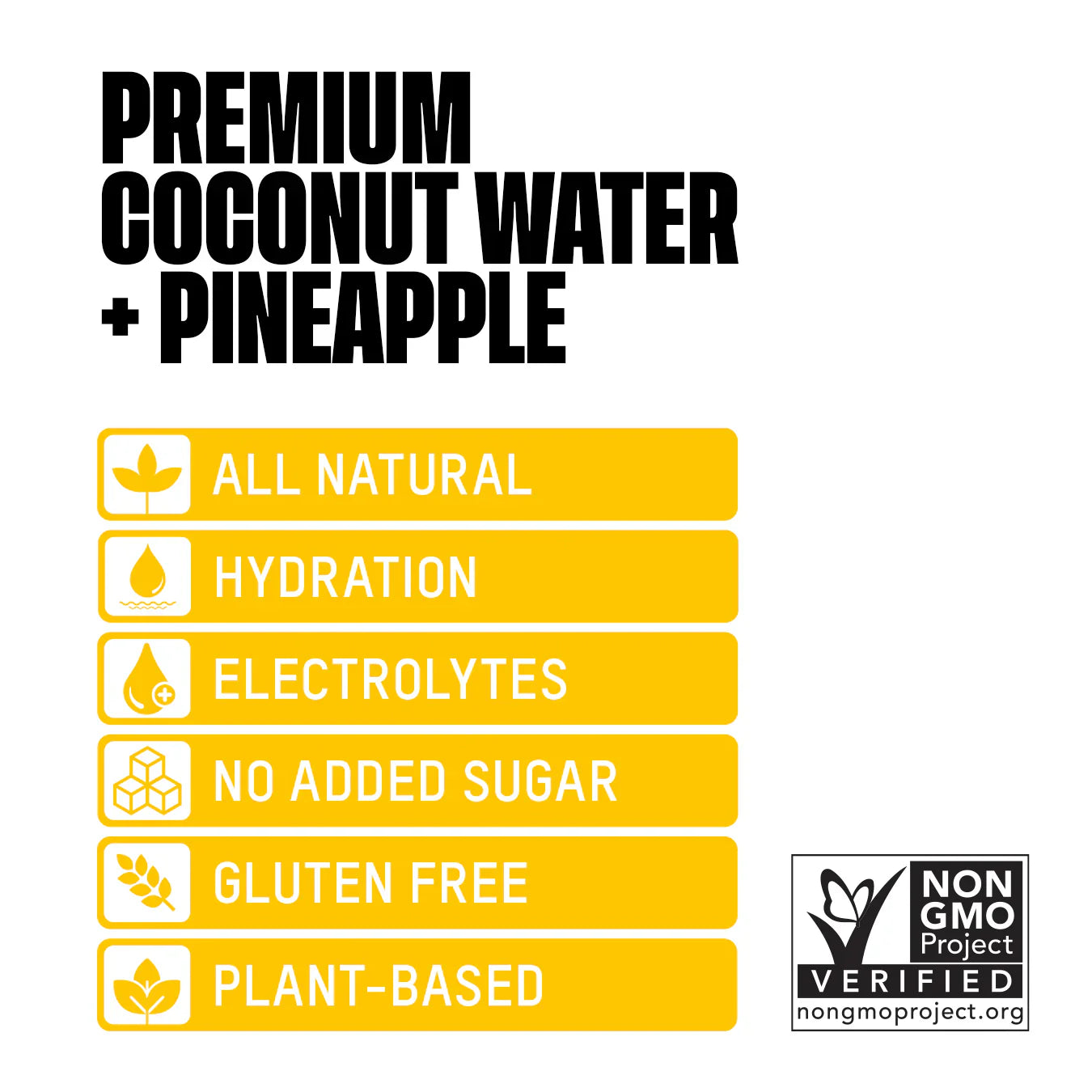 Premium Coconut Water + Pineapple - Shoponestop.store