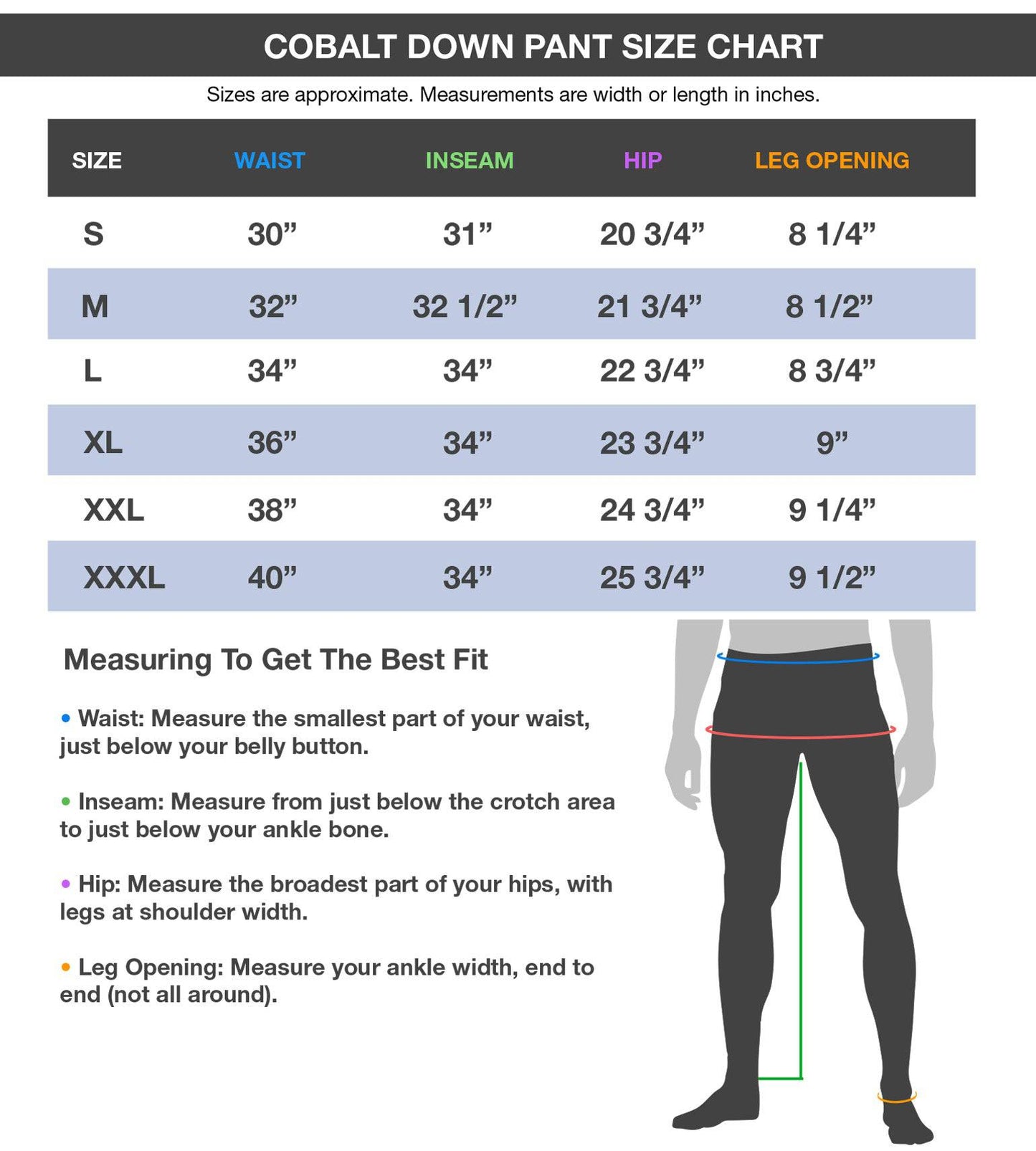 Vycah Cobalt Down Pant - Fall Camo