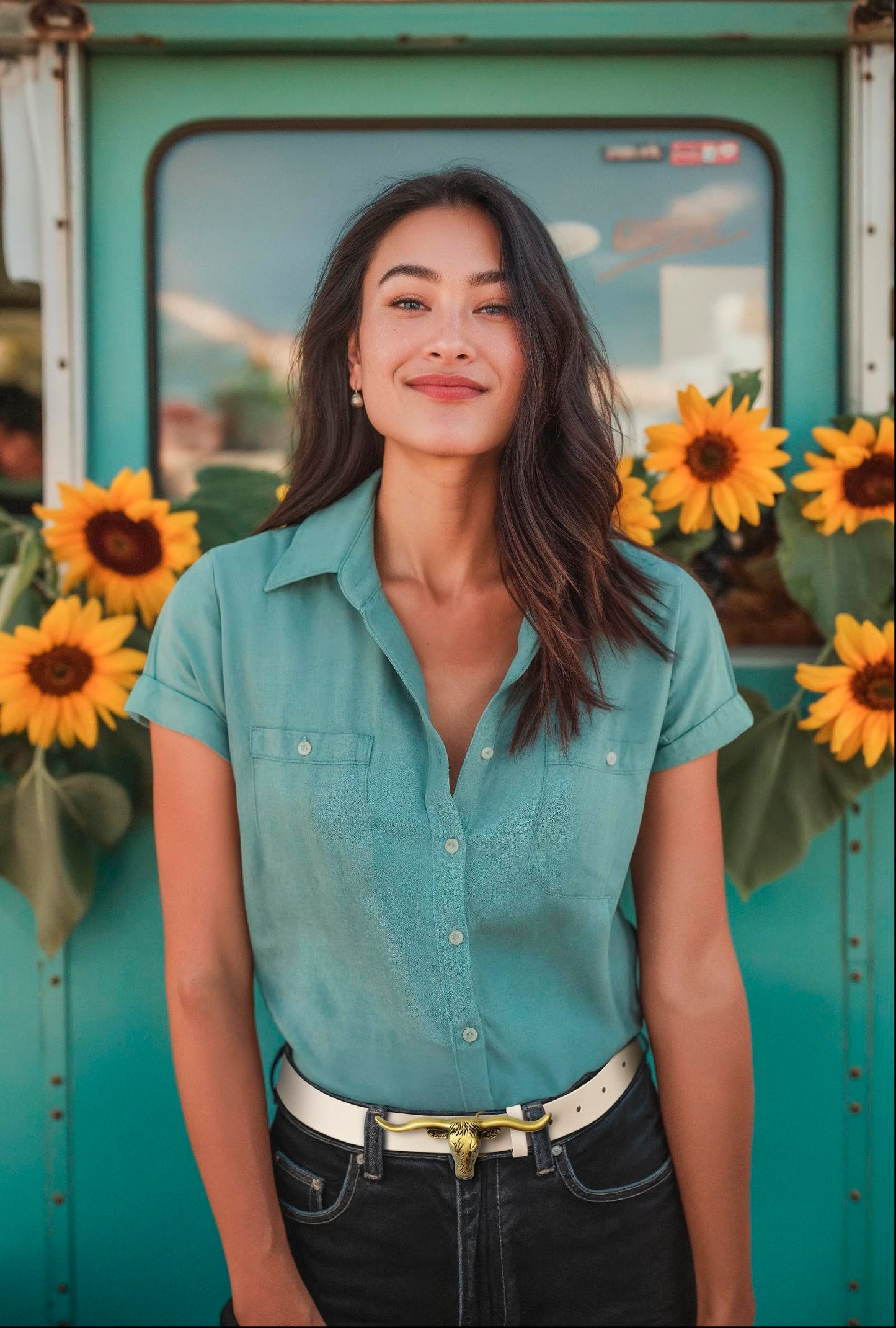 Signature Longhorn Western Belt