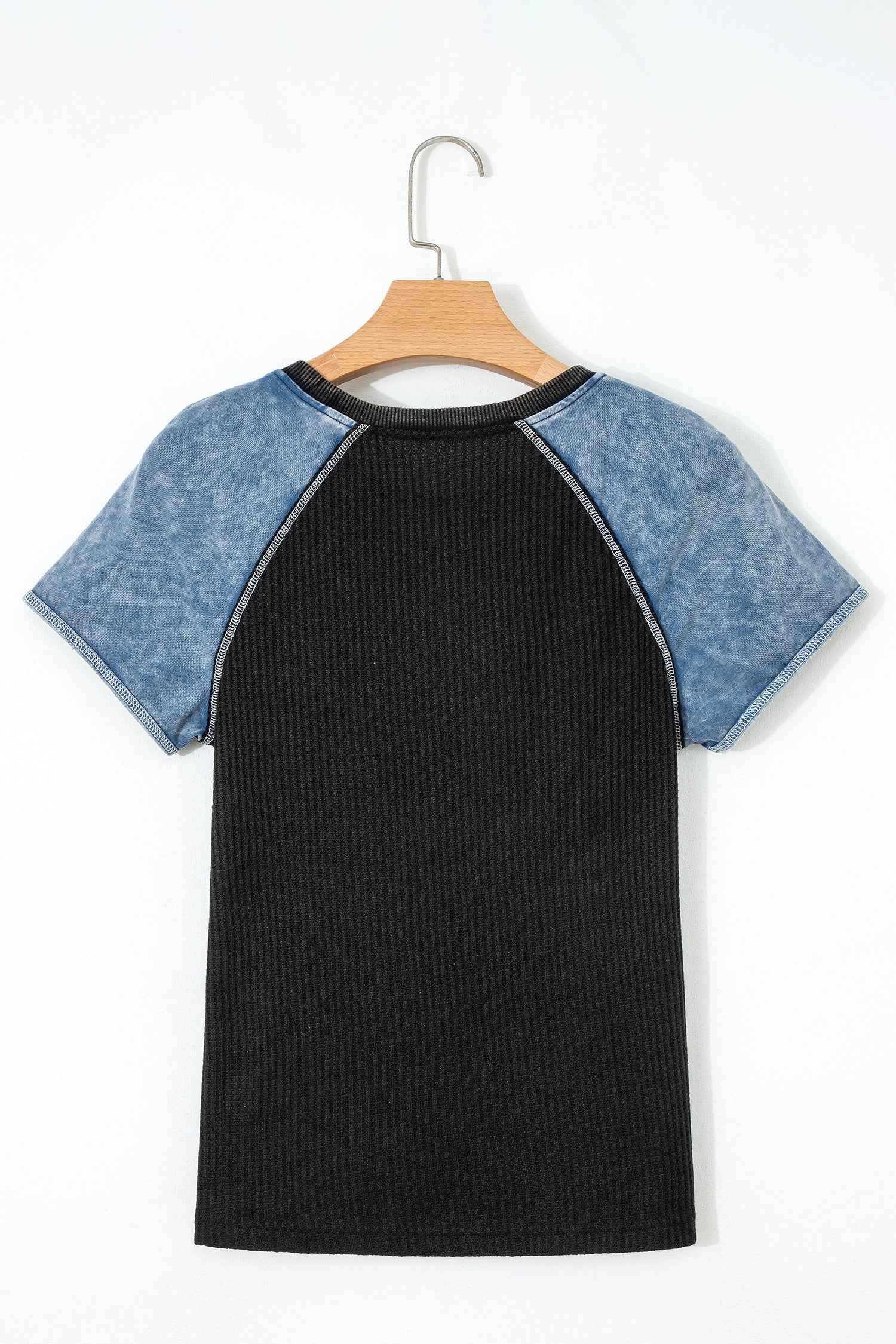 Brynleigh Patchwork Short Sleeve Top