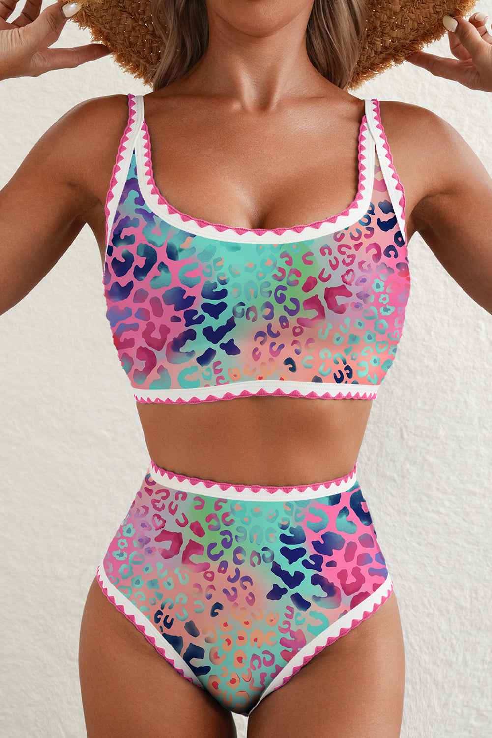 Quinn Square High Waist Bikinich