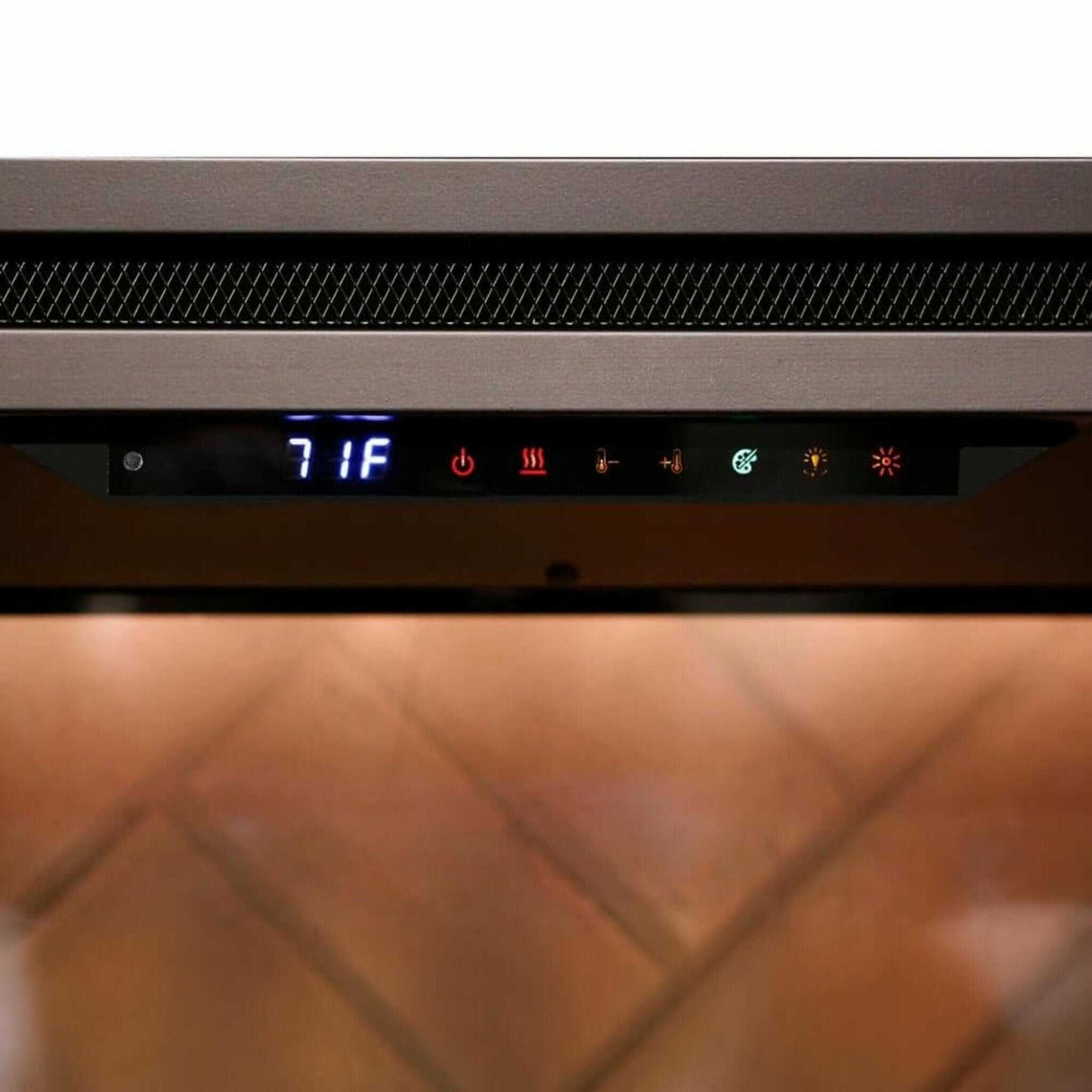 Dimplex Herringbone Brick Built-In Electric Firebox