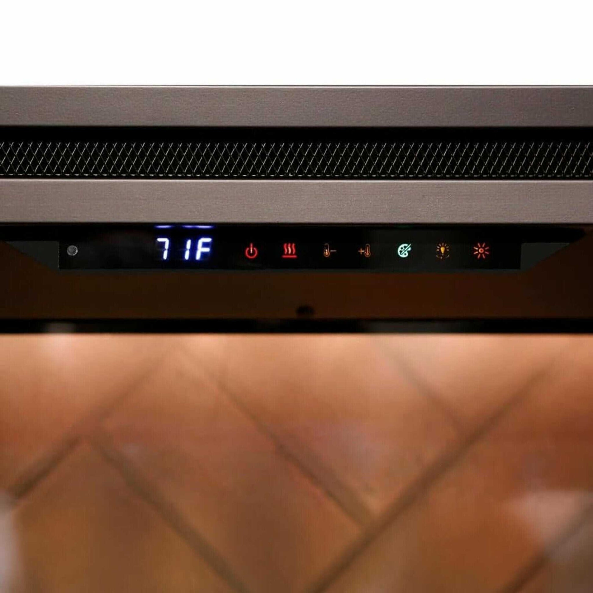 Dimplex Herringbone Brick Built-In Electric Firebox