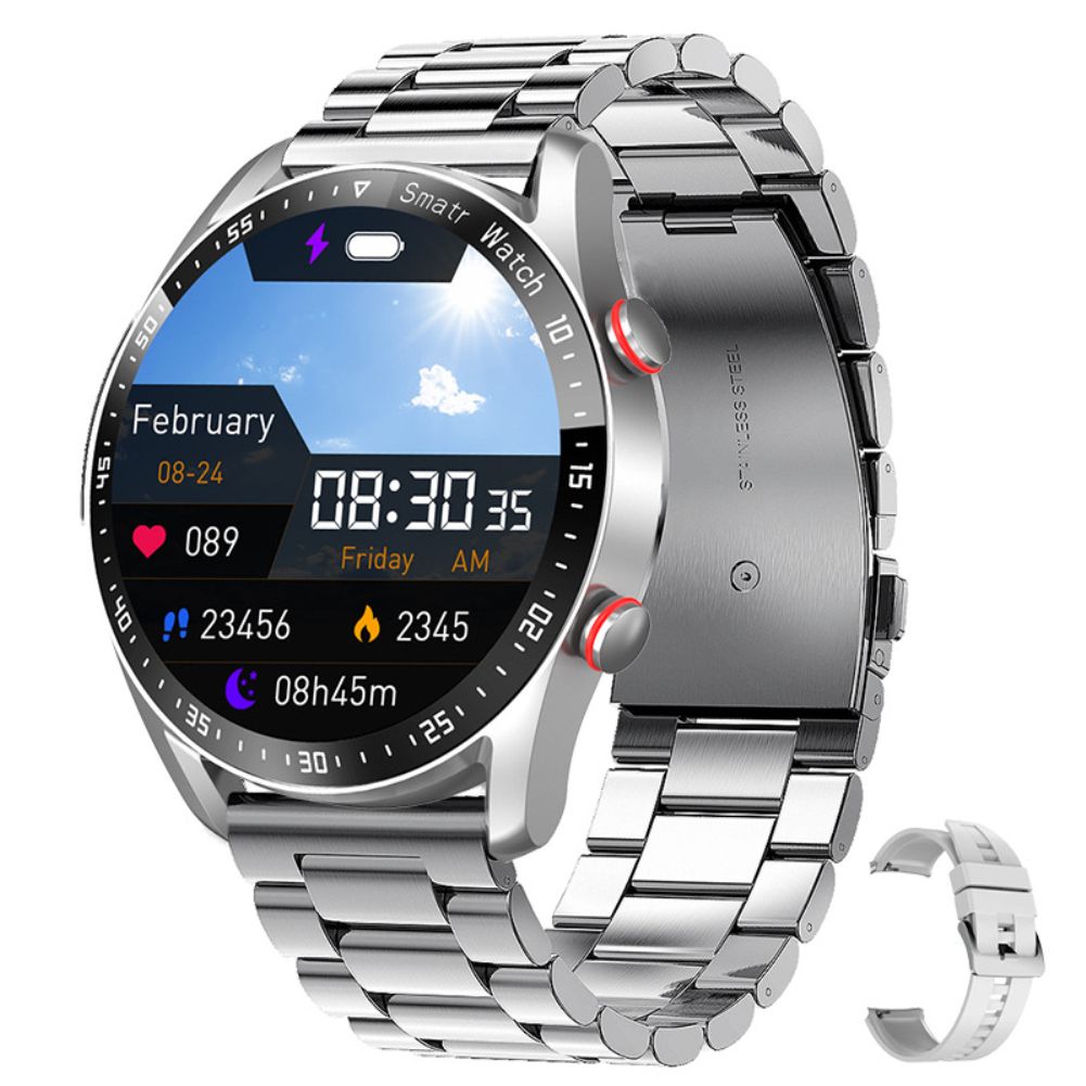 New ECG+PPG Bluetooth Call Smart Watch Men Smart Clock Sports Fitness Tracker