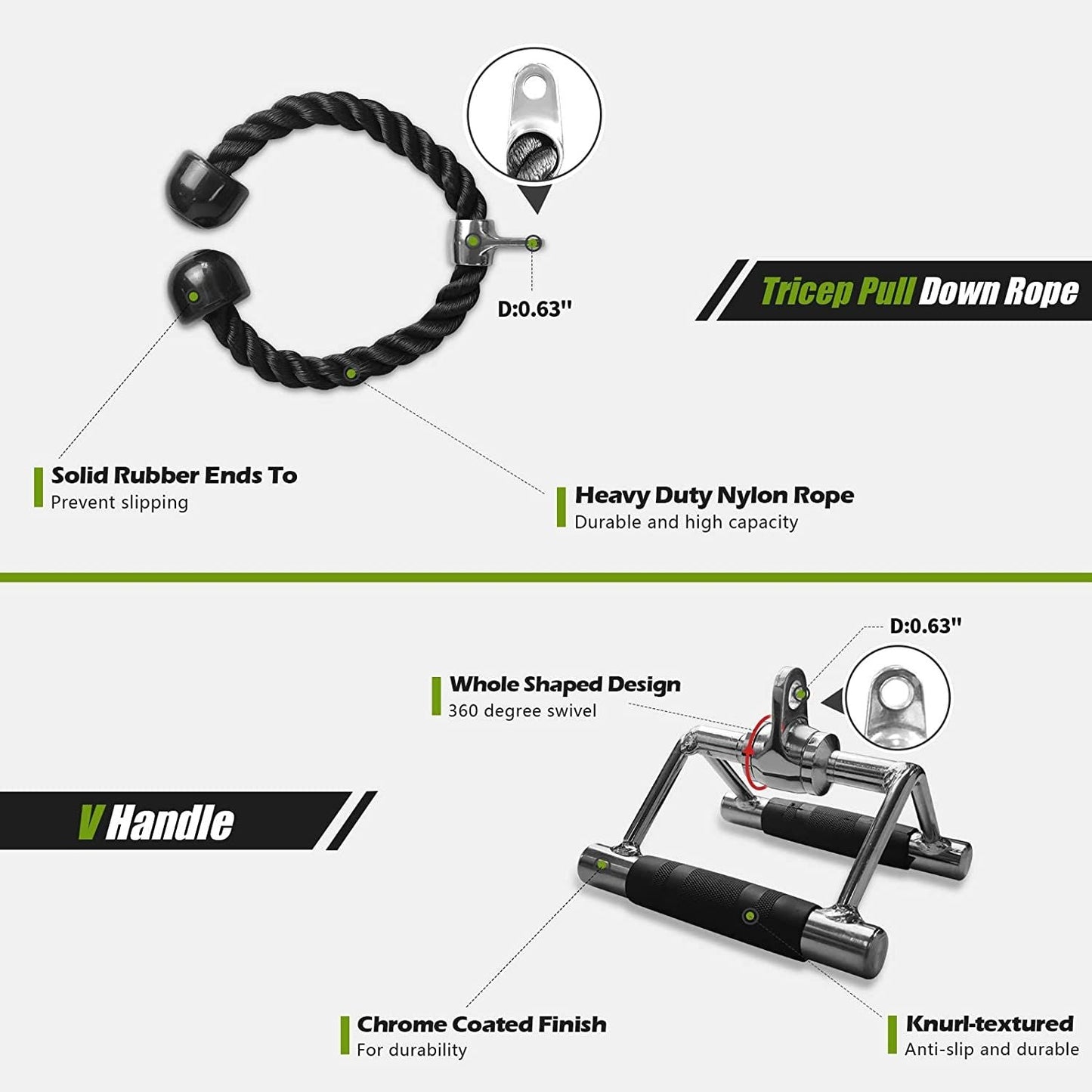 100lb Green Home Gym Set Multi-functional Power Cage
