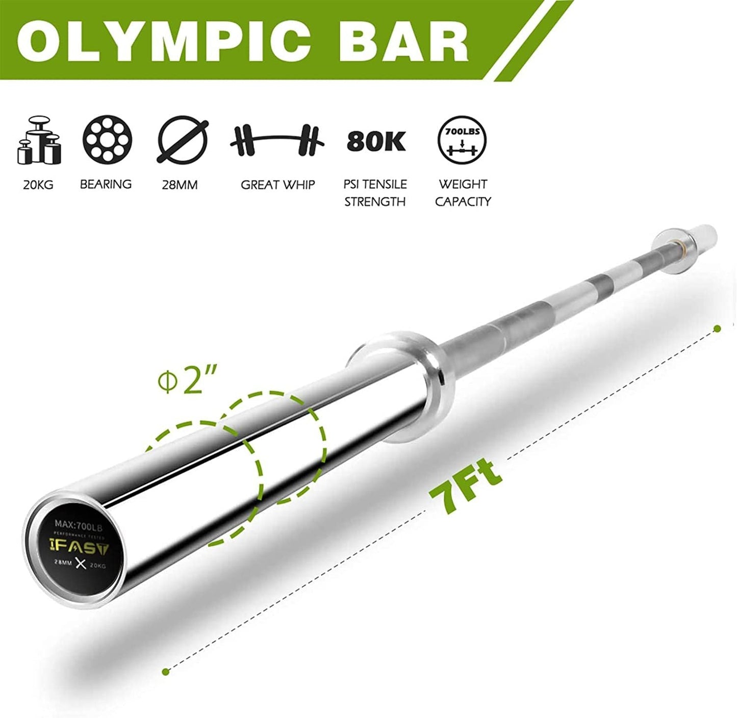 100lb Green Home Gym Set Multi-functional Power Cage