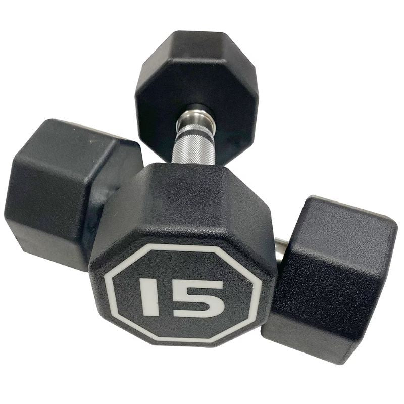 Octagon Dumbbell for Commercial & Household Fitness Usage