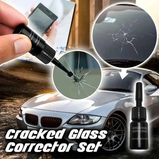 Fluid for Quick Glass Repairs - ZeroCrack Windshield Fluid