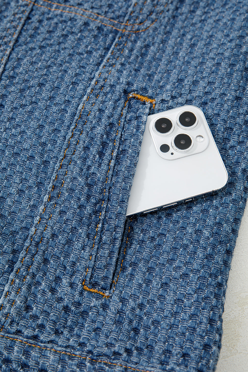 Rosalyn Flap Textured Down Jacket