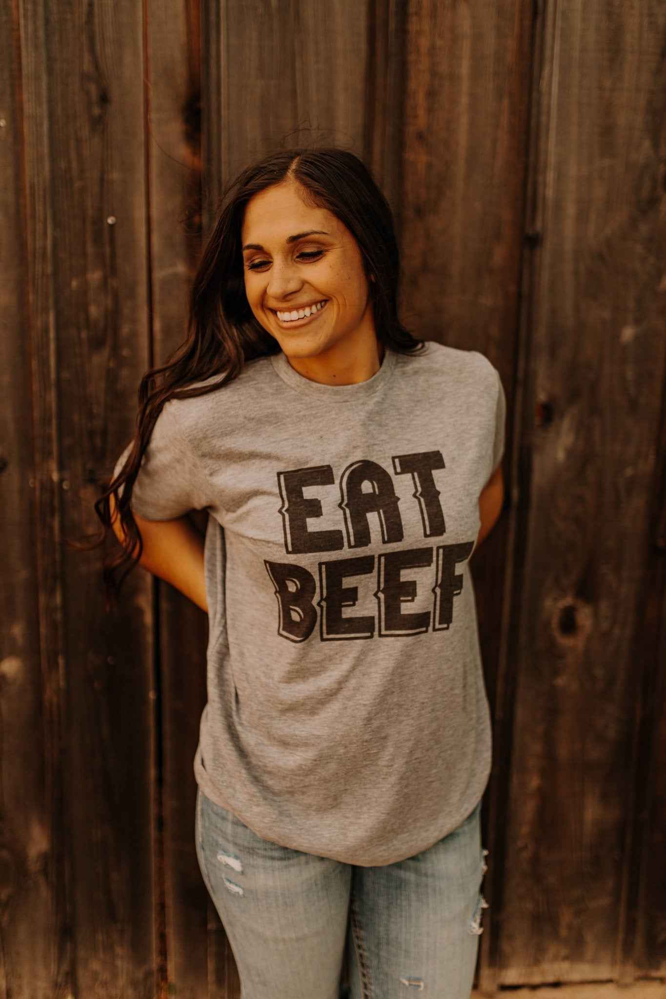Eat Beef Graphic Tee - Perfect for Any Cowgirl