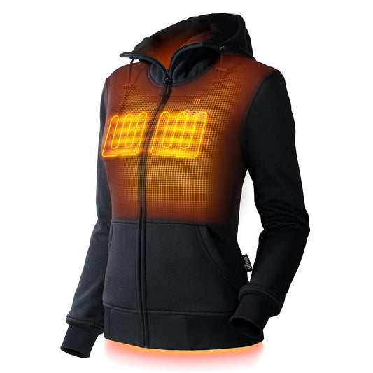 Ridge Womens Heated Hoodie - 10 hrs of Heat