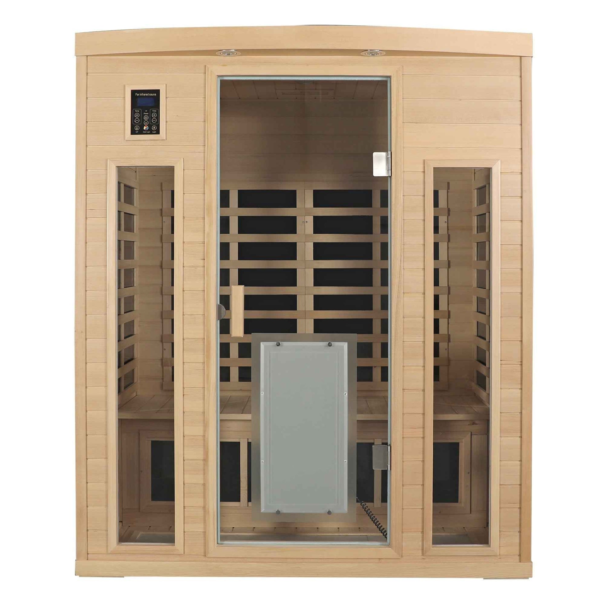 Three-person sauna room
