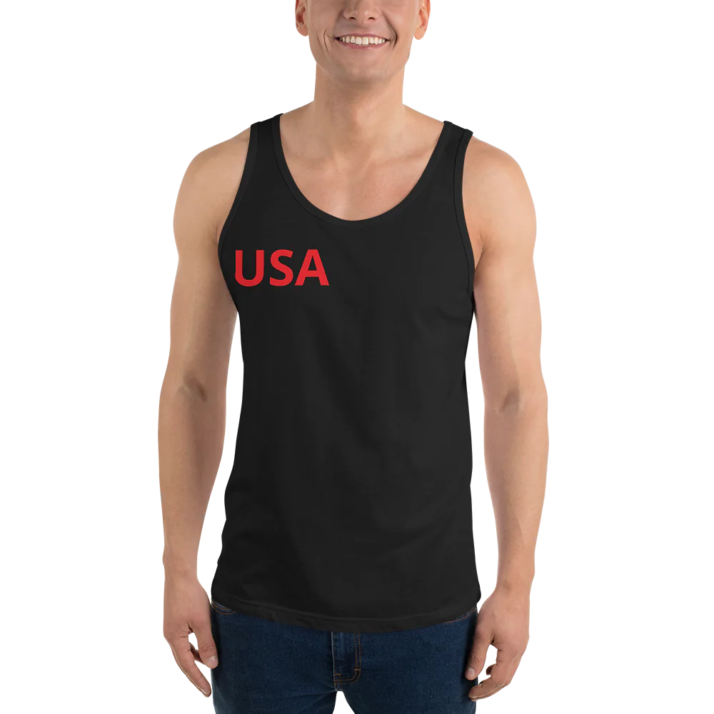 USA Essential Men's Tank TM | Bella + Canvas 3480