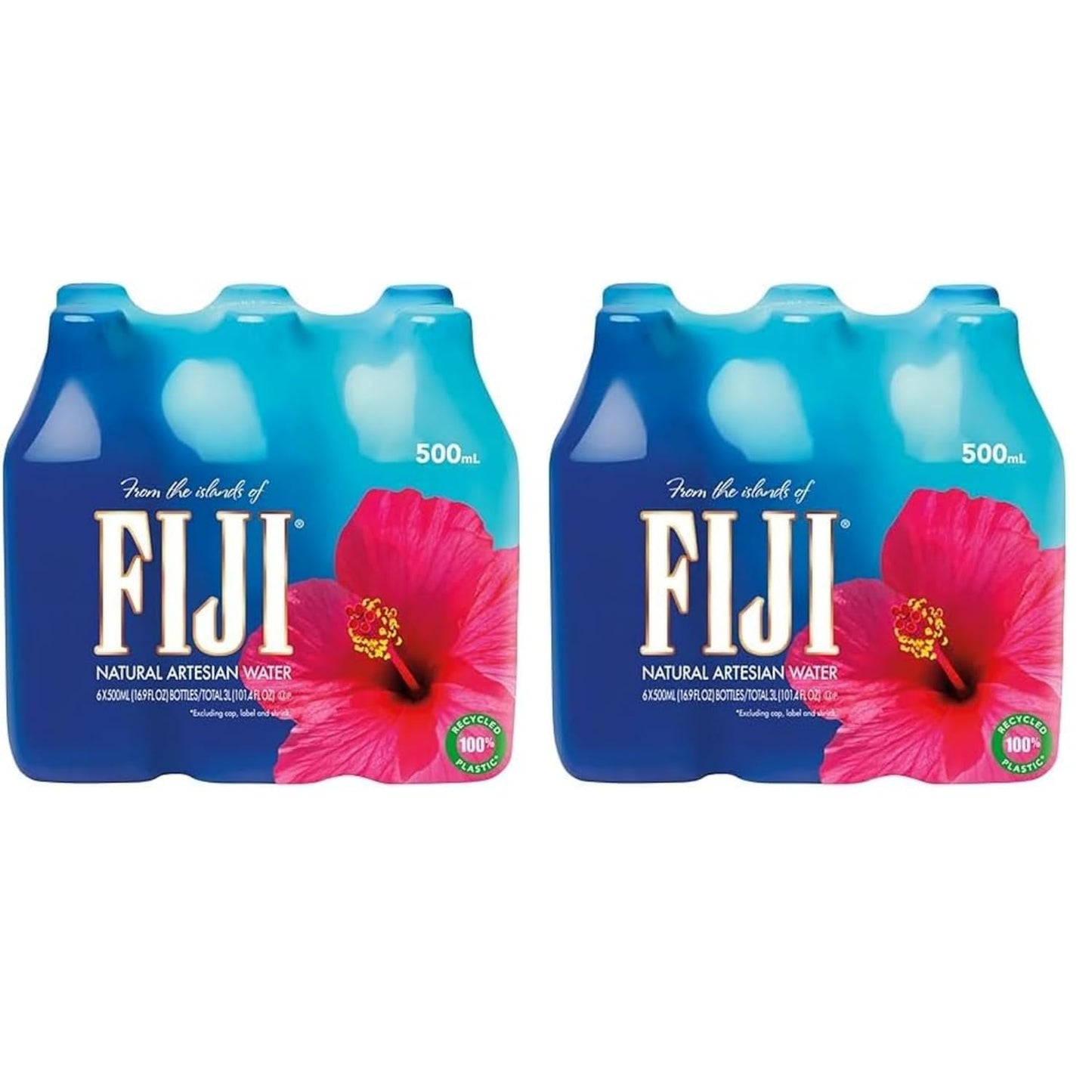 FIJI Natural Artesian Water, 11.15 Fl Oz Bottles, Pack of 24