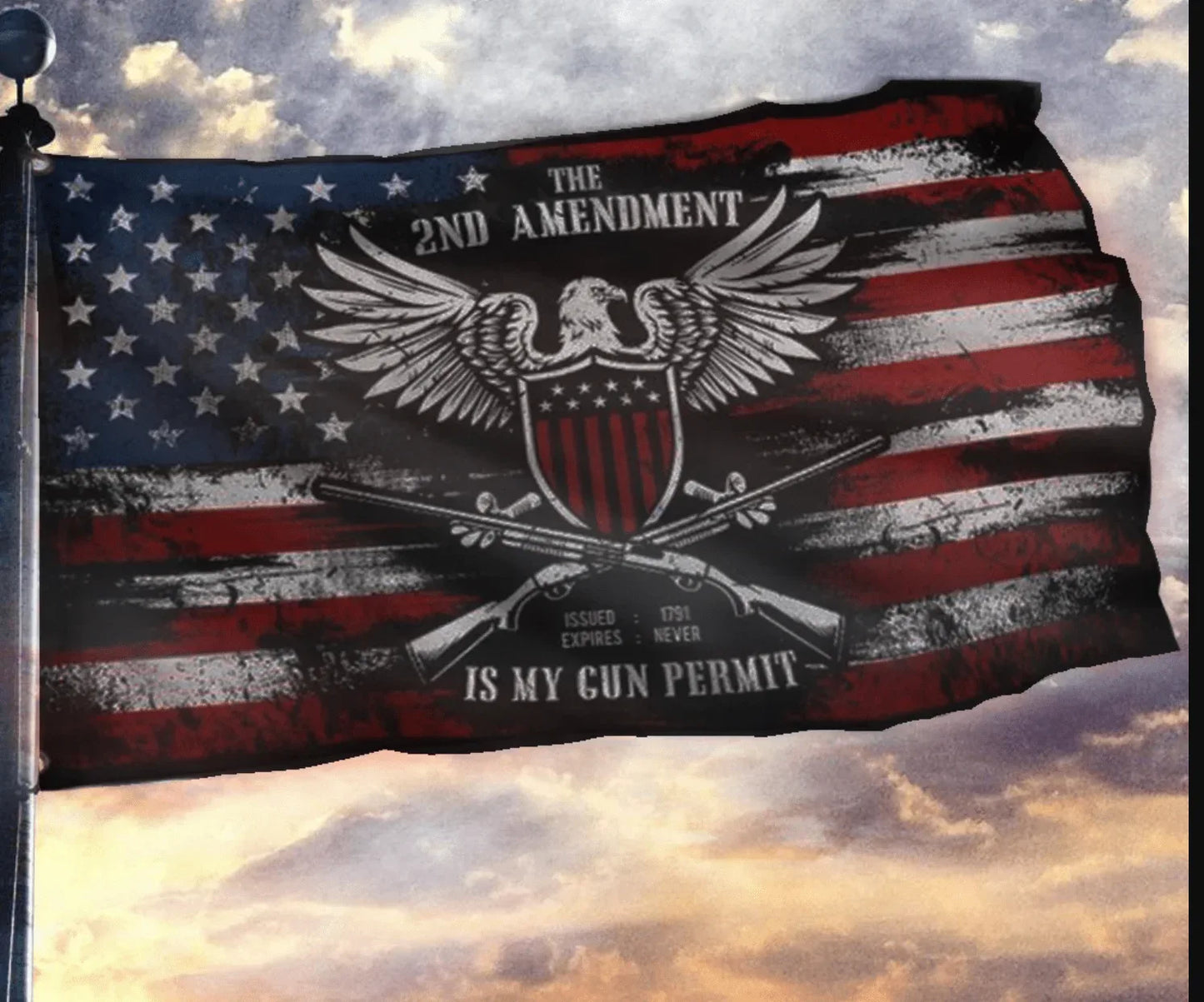 flags-the-2nd-amendment-is-my-permit-american-patriot-flags-3x5-30604856492074 - shoponestop.store