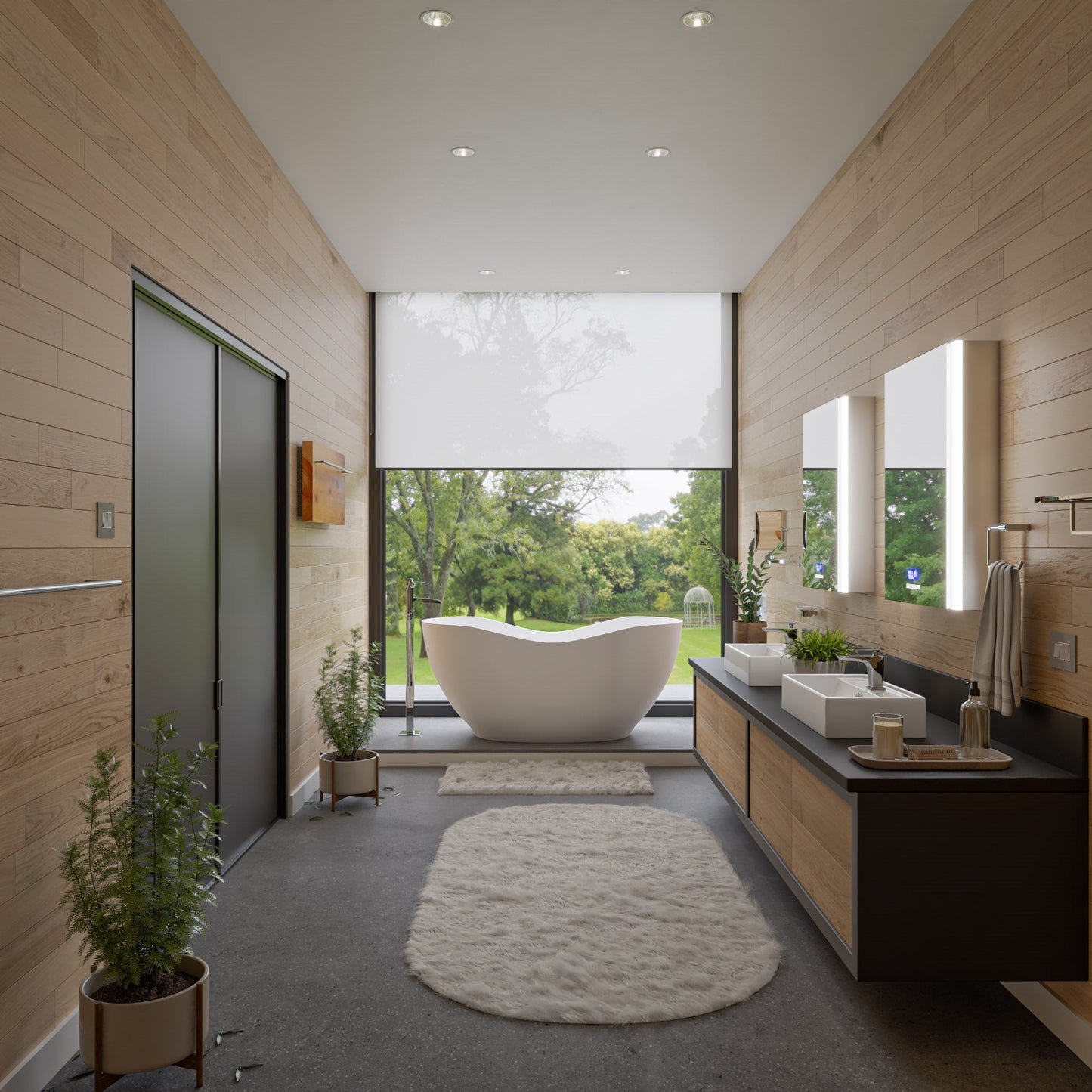 ALFI brand  ABMC2432BT 24" x 32" Single Door LED Light Bluetooth Medicine Cabinet