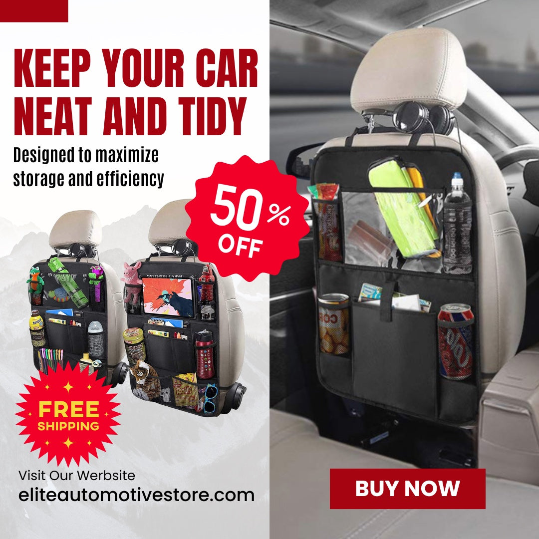Car Back Seat Organizer - Shoponestop.store