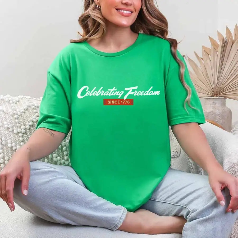 Celebrating Freedom Since 1776 Patriotic Tee