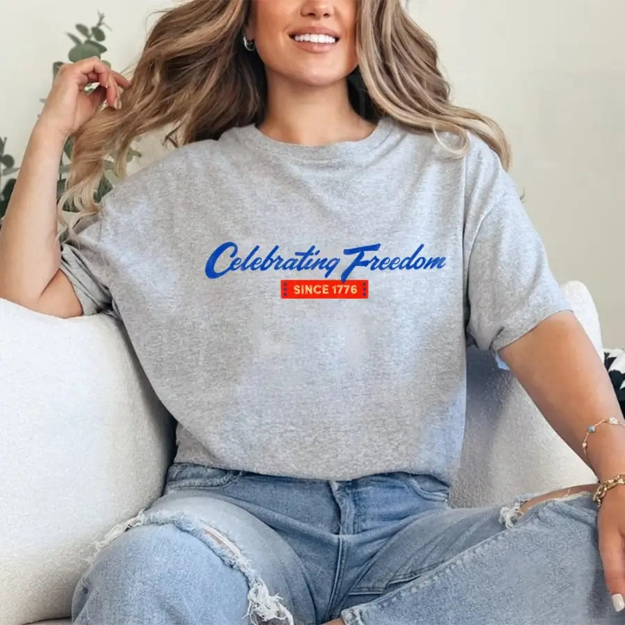 Celebrating Freedom Since 1776 Patriotic Tee