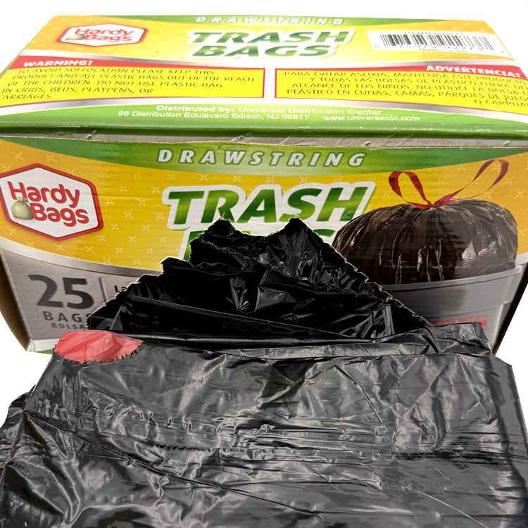 30 Gallon Drawstring Extra Strong Trash Bags (25 count)