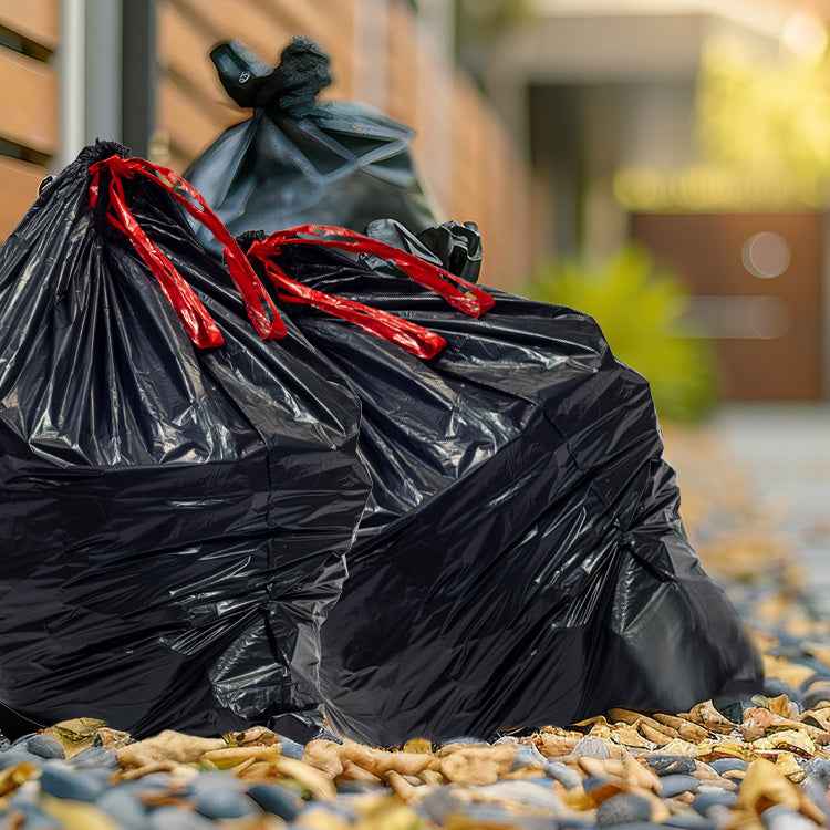 30 Gallon Drawstring Extra Strong Trash Bags (25 count)