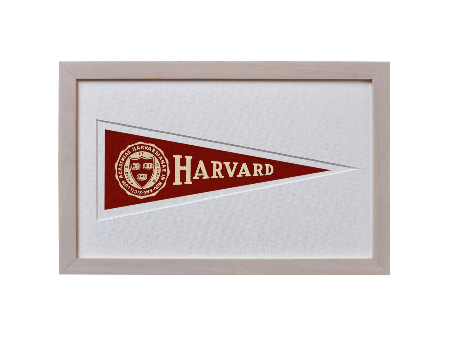 Vintage Harvard University Hormel Pennant
