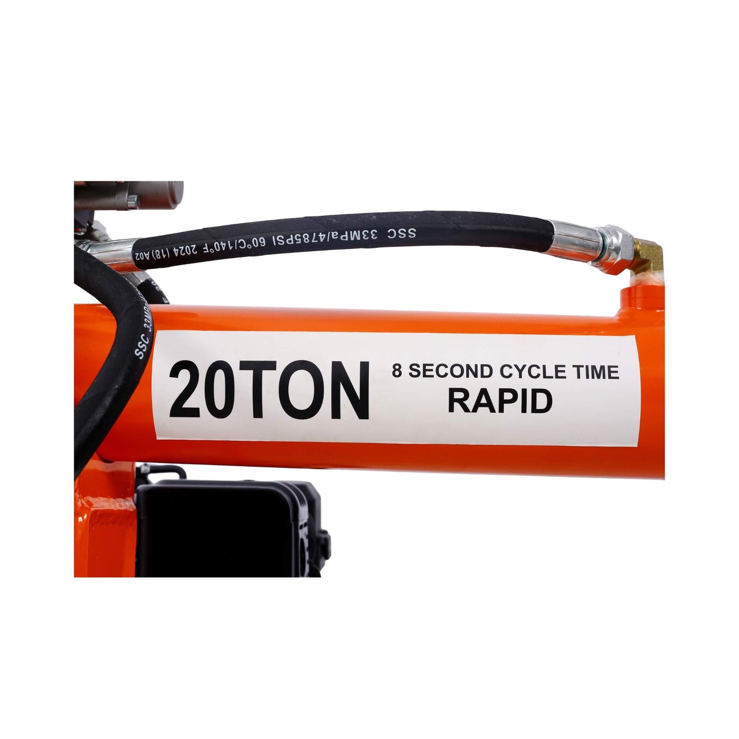 Heavy-Duty 20-Ton 7HP Portable Log Splitter