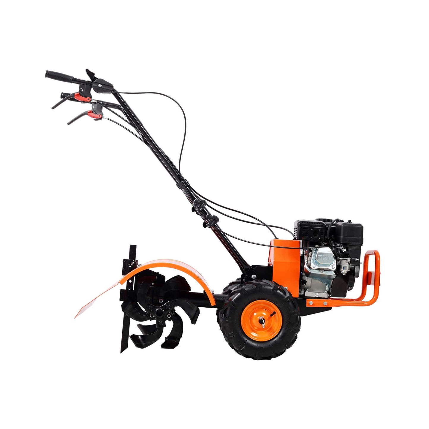 Heavy Duty 7HP 212CC Rear Tine Power Tiller Gas Engine Garden Cultivator, 20 Inch (SAK83179)