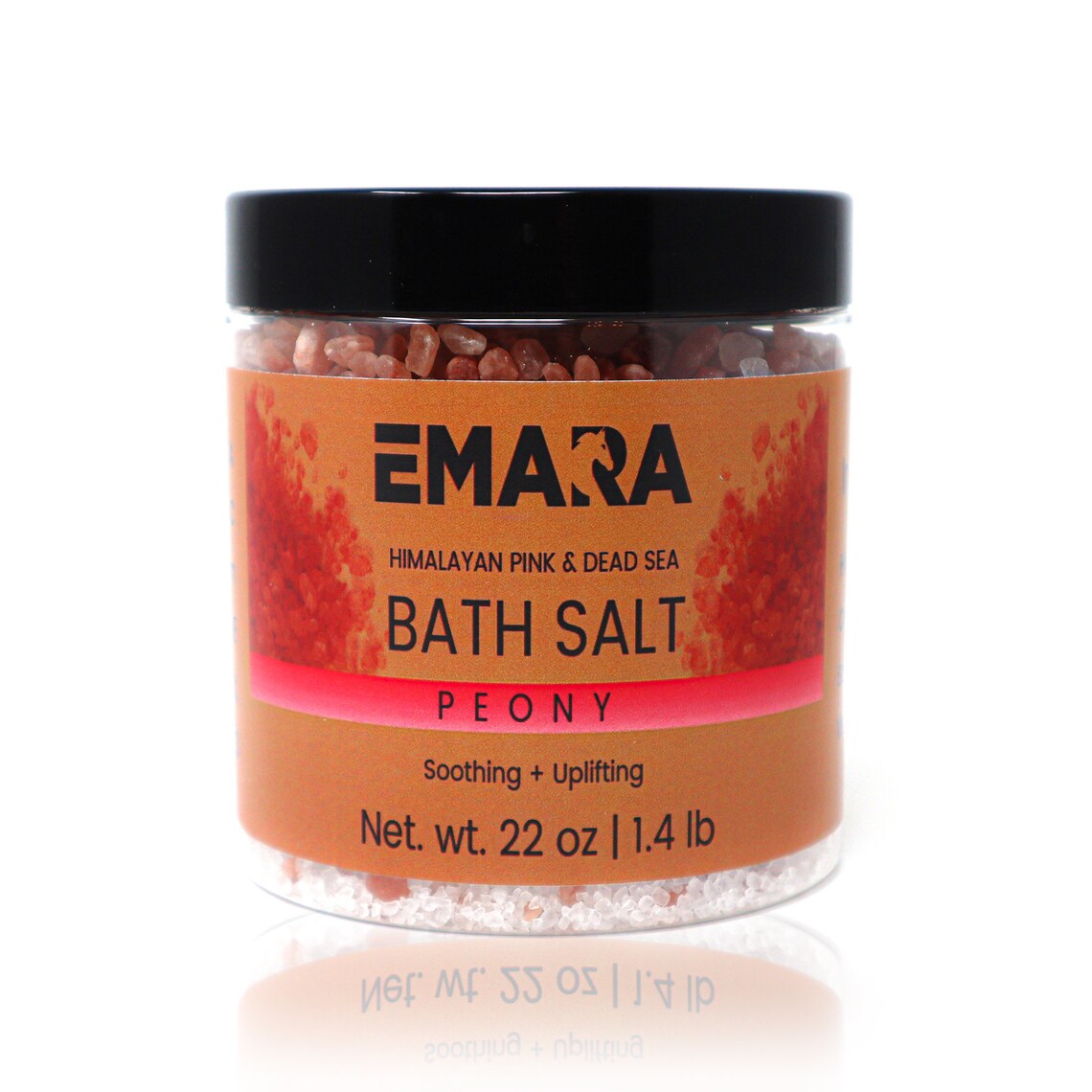 5 Bath Salt Spa Gift Set - Luxury Himalayan Pink and Dead Sea Salt Bath Soak